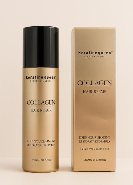 بخاخ لعلاج الشعر التالف  250ml keratine Queen